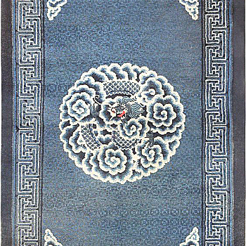 中式古典大花纹地毯 块毯 (20)