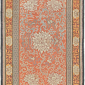 中式古典大花纹地毯 块毯 (41)