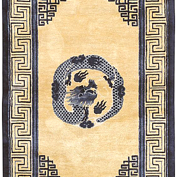 中式古典大花纹地毯 块毯 (42)