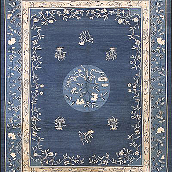 中式古典大花纹地毯 块毯 (53)