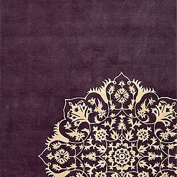 新中式花纹暗纹方块毯 (172)