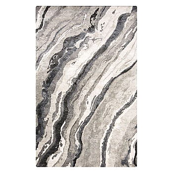 新中式现代抽象水墨地山形水纹地毯贴图 (34)