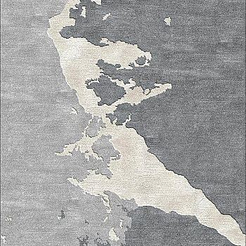 新中式现代抽象水墨地山形水纹地毯贴图 (39)