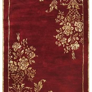 中式古典纹理花纹地毯 (2)