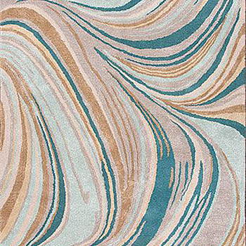 新中式抽象水纹波浪纹曲线等高线纹理地毯贴图 a (28)