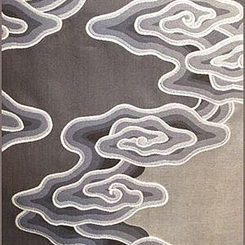 新中式现代中式云纹卷草祥云图案地毯贴图 (26)