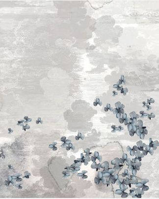 新中式梅花树枝植物花型地毯贴图 (63)
