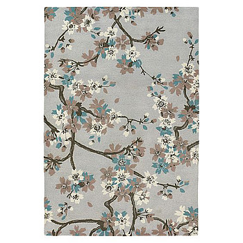 新中式梅花树枝植物花型地毯贴图 (84)