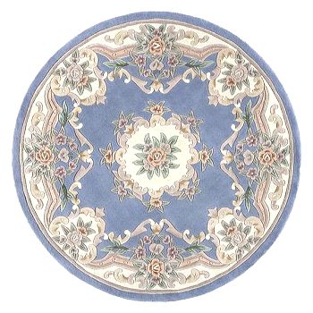 欧式法式古典欧式大花圆毯 (125)
