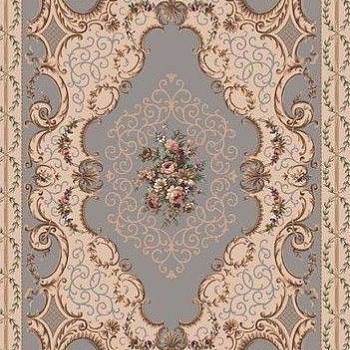 欧式法式古典欧式大花块毯 (58)