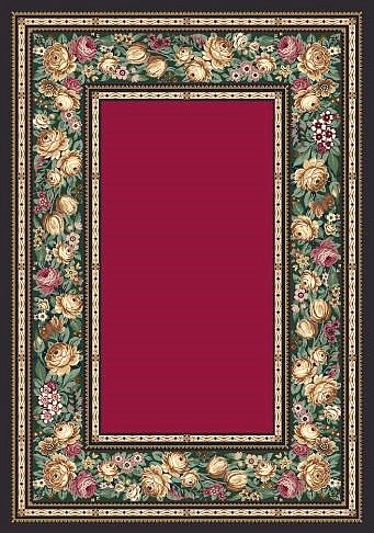欧式法式古典欧式大花块毯 (16)