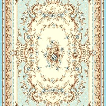 欧式法式古典欧式大花块毯 (70)