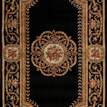 欧式法式古典欧式大花块毯 (92)