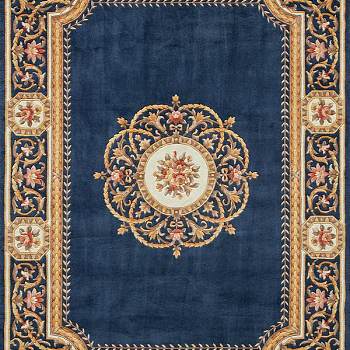 欧式法式古典欧式大花块毯 (95)