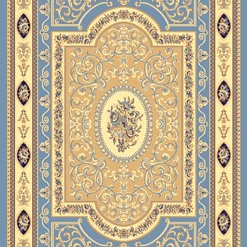 欧式法式古典欧式大花块毯 (20)