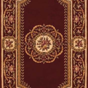 欧式法式古典欧式大花块毯 (98)