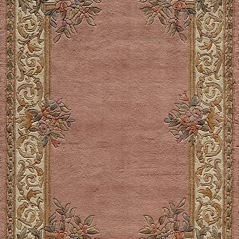 欧式法式古典欧式大花块毯 (88)