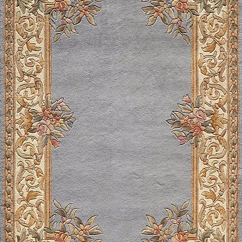 欧式法式古典欧式大花块毯 (85)