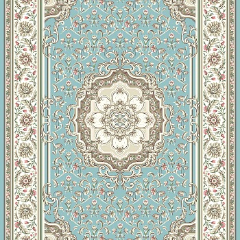 欧式法式古典欧式大花块毯 (122)