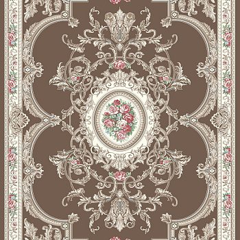 欧式法式古典欧式大花块毯 (131)