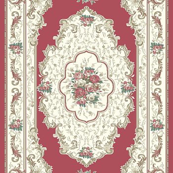 欧式法式古典欧式大花块毯 (118)