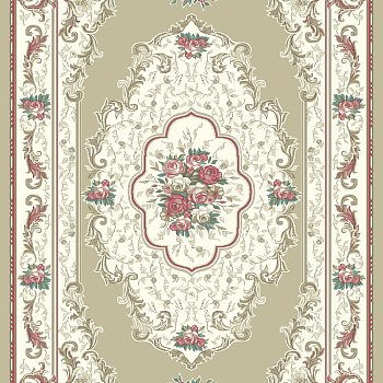 欧式法式古典欧式大花块毯 (119)