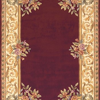 欧式法式古典欧式大花块毯 (86)