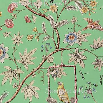 中式欧式花鸟壁纸壁布壁画背景画 (26)