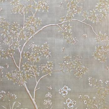 中式欧式花鸟壁纸壁布壁画背景画 (29)