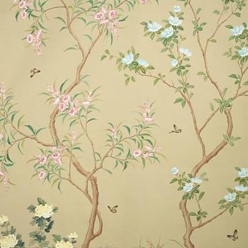 中式欧式花鸟壁纸壁布壁画背景画 (47)