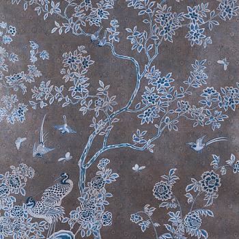 中式欧式花鸟壁纸壁布壁画背景画 (45)