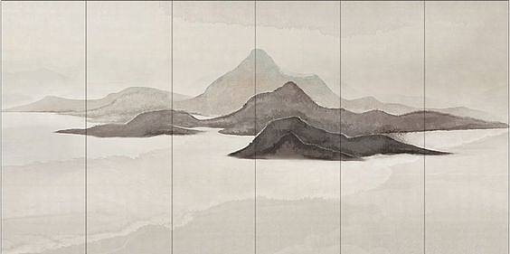 中式山水图案壁纸贴图 (36)