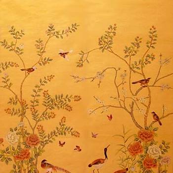 中式欧式花鸟壁纸贴图 (80)
