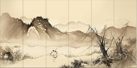 中式山水图案壁纸贴图 (56)