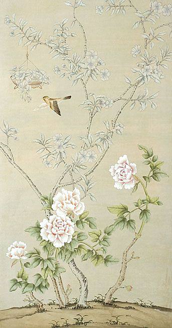中式欧式花鸟壁纸贴图 (153)