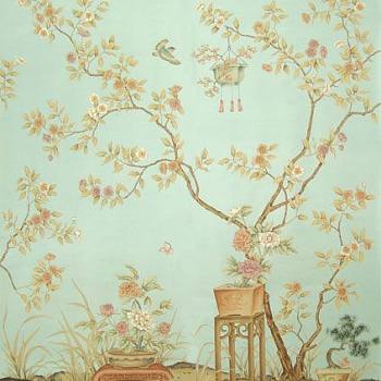 中式欧式花鸟壁纸贴图 (140)