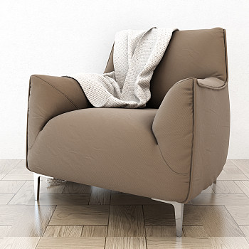 H09-0403现代单人休闲沙发椅子