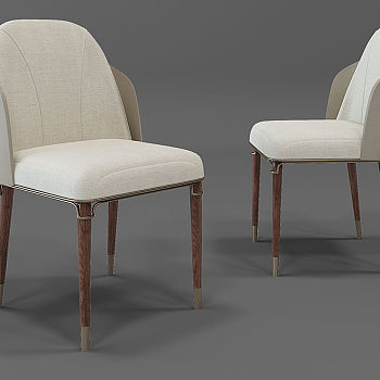 H01-0528北欧现代单人椅子
