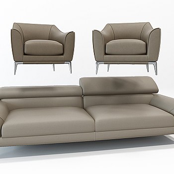 H10-0220现代单体沙发组合