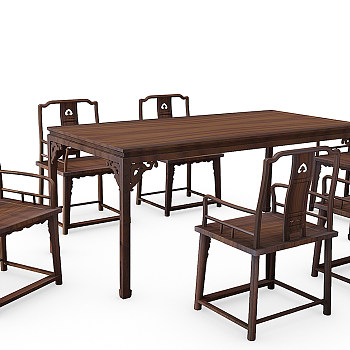Z36-1215中式餐桌椅中式椅子