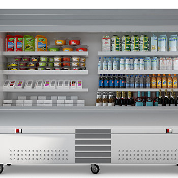 H01-1113超市食品货架冷柜保鲜柜