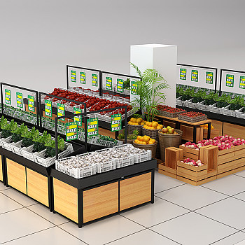Z07-1218生鲜超市水货蔬菜货架