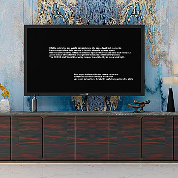 Z05-0227新中式电视柜