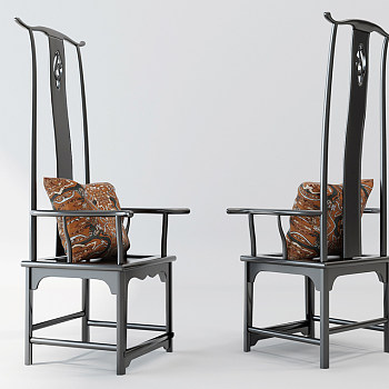 H16-1211中式官帽椅中式椅子