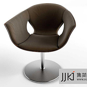 11现代休闲椅国外3D模型下载