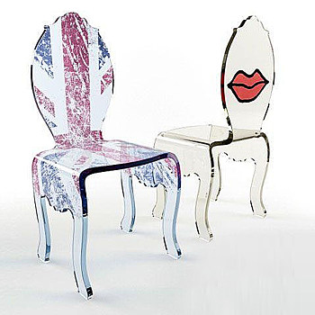 72现代时尚餐椅国外3D模型下载