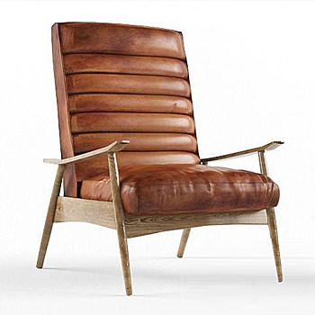 21现代休闲椅国外3D模型下载