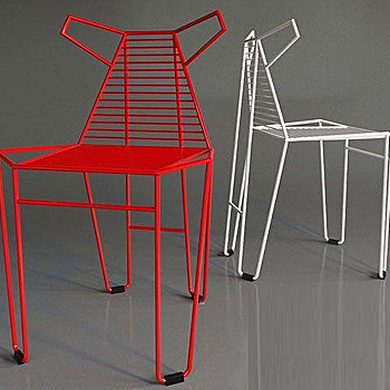 28现代椅子国外3D模型下载