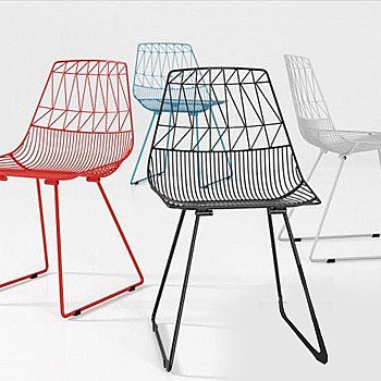 31现代铁丝椅子国外3D模型下载