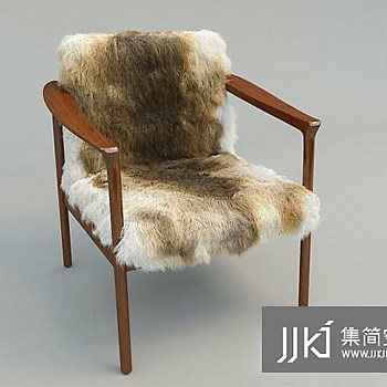 21现代休闲椅子国外3D模型下载